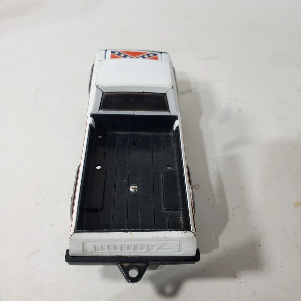 Buddy L Pickup Truck Kids OS White Good Vintage Rebel Pressed Steel Die Cast